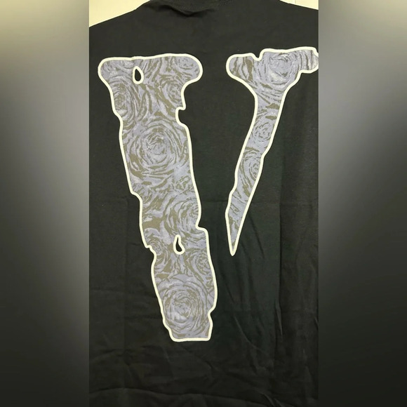 NWOT VLONE x Pop Smoke The Woo T-Shirt Black Size Medium - Picture 5 of 8